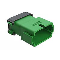 Amphenol SINE Systems AT16-15PC-EK02 Connectors 15 POST RECPT KEYED C, END CAP