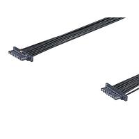 Molex 226202-1043 Power and Signal Cable Assemblies Zero-Hachi (OTS) Cable Assembly, Single Row, Tin 8 Circuits, 300.00mm Black