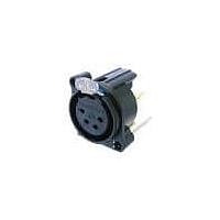 NEUTRIK NC4FAV Receptacles 4P FEMALE PCB