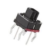 C&K ILS TC250 30 Tactile 250gf, Ylw/Grn LED 7.2x6.8x7.0mm, THT