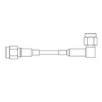 Molex 89761-6640 RF Cable Assemblies CA, SMA STR PLUG RP TO SMA PLUG RA,RG316