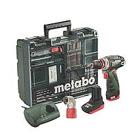 METABO PowerMaxx BS Quick Pro Set Cordless Drill Screwdriver (10.8V,1x4AH/1xAh Li-ion)