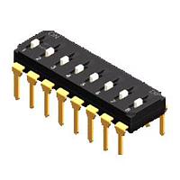 Diptronics EIR-02-V DIP Switches RECESSED ACT 2 POS