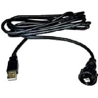 Amphenol Socapex USBBF6200 USB 2.0 USB TYPE B MALE PLUG W/ 2M CORD-TYPE A