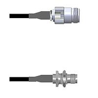 Amphenol Custom Cable Q-2004F0003024i RF Cable Assemblies N-SJ/TNC-SJB G174 24I