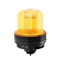 Banner Engineering K100PBLBYRA Daylight Visible Beacons K100 Pro Daylight Visible: 3 Color Beacon; 12-48 V dc; Polycarbonate; IP66, IP69K; Blue, Yellow, Red; Audible; 2 m (6.5 ft) Integral Cable