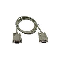 CCS 58124-989 Extension Cable DB9F to DB9M Serial Extension Cable, 6ft