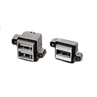 Amphenol Commercial Products MUSBA111M1 USB Type A Connectors Rugged USB A R/A
