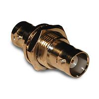 Amphenol RF 112437 RF Adapters - In Series BNC JACK JACK BLKHD ADAPTER 50 OHM
