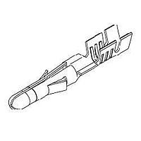 Molex 02-09-2117 Contacts 093 Male Term Chain Brs Tin 18-22