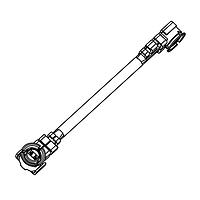 Amphenol RF A-1PA-113-220B2 RF Cable Assemblies AMC RA Plg to AMC RA Plg 1.13mm cbl 220mm