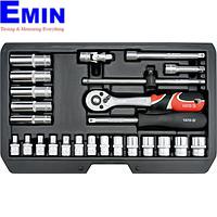 Yato YT-14461 Socket set 1/4" 25pcs