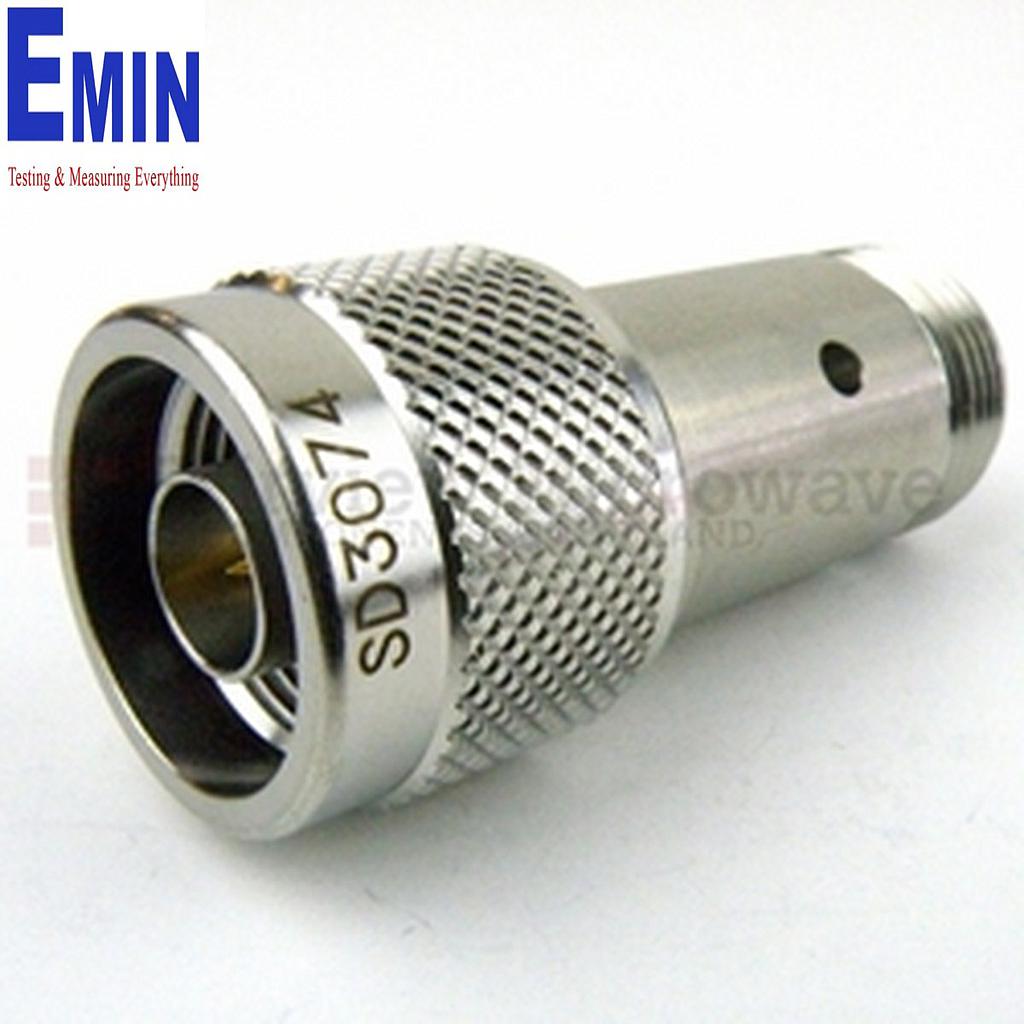 DC block component used in RF and microwave signal connections