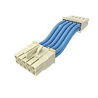 Samtec PMSDT-10-24-K-48.00-S Rectangular Cable Assemblies .165" Power Mate Double Row Discrete Wire Cable Assembly, Teflon Fluoropolymer Wire, Socket