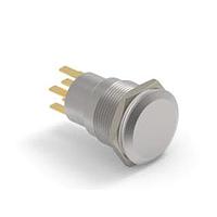 Alcoswitch - TE Connectivity 5-2213767-8 Pushbutton Switches AV19 DPM 0.4VA MOVE RING LED BLUE 12V