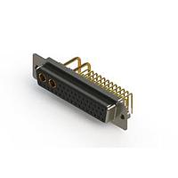 EDAC 630-43W2250-1T2 Mixed Contact D-Sub Connectors Right-angle Power Combo D-Sub Connector