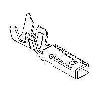 Molex 50039-8000 (Cut Strip) Terminals MIZUP25 TRM 2.50MM F Cut Strip of 100