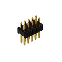GCT (Global Connector Technology) BD030-04-A-A-0200-0300-L-G Board to Board & Mezzanine Connectors 4w, 1.27mm Pitch Pin Hdr, DIL, TH, Vert , GF, Box