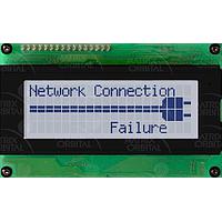 Matrix Orbital LCD2041-GW-VPT LCD Character Display Modules 20x4 L. Blu Txt G/Wht B/G Volt Reg.