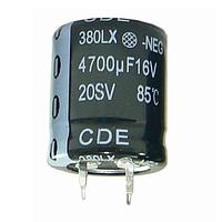 Cornell Dubilier (CDE) 380LX181M550A032 High Capacitance Snap-In Aluminum Capacitors 550V Snap-in at 180uF