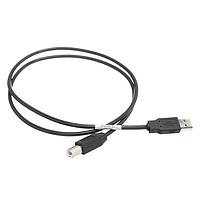 AMP Connectors - TE Connectivity 1487595-1 USB 2.0 USB A-B 28/26 BLACK 1 M