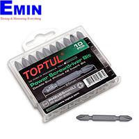 TOPTUL GAAW1002 10PCS Power Screwdriver Bit Set