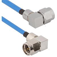 Amphenol SV Microwave 7029-3826 RF Cable Assemblies FLCA SMA -SMA RP-RP 6.0"