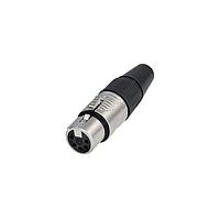 REAN RC5F Cable Connectors 5P FEM XLR CBL CONN NICKEL/SILVER - BAG