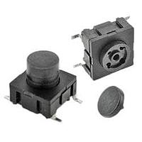 E-Switch TL6200CBLK Round TL6200CBLK 9.5MM BLACK ACTUATOR