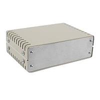 Hammond Manufacturing 1402BV Instrument Metal Insturment Vented Enclosure - 2.4 x 7.1 x 4.9"