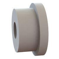 Essentra Components 12SWS1229 Shoulder Washer Shoulder Washer, .176 ID, .549 OD, .449 Shank OD