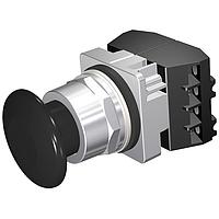 SIEMENS 52PP2W1B Push-Pull PUSHBUTTON,MTD,BLK,1 3/4" PLS,2POS,2BJK