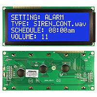 Newhaven Display NHD-0420E2Z-NSW-BBW LCD Character Display Modules STN- BLUE Transm 146.0 x 62.5