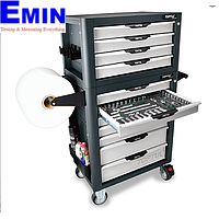 TOPTUL GV-27909 Drawer Tool Trolley (PRO-PLUS SERIES) GRAY (W/7- 279 pcs)