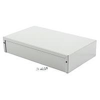 Hammond Manufacturing 1411TT Utility Utility Enclosure - 10 x 6.0 x 2.0" - Aluminum Gray