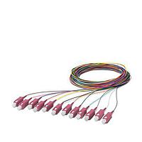 PHOENIX CONTACT 1208112 Fiber Optic Cable Assemblies FOC-PT9:SC-OM4/25