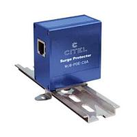 CITEL MJ8-POE-C6A Ethernet Cat 6+/POE++ Din Rail Surge Protective Device (SPD) POE++ , CAT6A-10G
