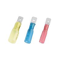 KS Terminals MDHD5-250 Double Crimp Heat Shrink, Male Double Crimp, 12-10 AWG, .032 x .250