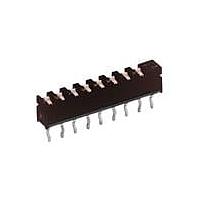 C&K SPA02B DIP Switches Switch Sip Spst 2Pos Vert Unsld