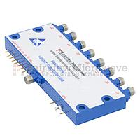 FairviewMicrowave FMSW6224,   Field Replaceable SMA SP8T PIN Diode Switch (50 Ohm, 500MHz - 18 GHz, +20 dBm, SMA Female)