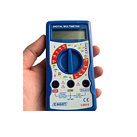 C-MART L0015 Digital Multimeter (600V AC/DC, 200 µA~10 A, 200 Ω~2000 kΩ)