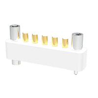 AirBorn IP-2R0-10-SSC-JTB Cable Connectors 5x5 Position Receptacle, Power Connector, Vertical Solder Cup, Turning Jackset