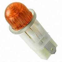 VCC 1051QA3 Neon Panel Mount Indicators AMBER DIFFUSED 1/2" MOUNTING HOLE