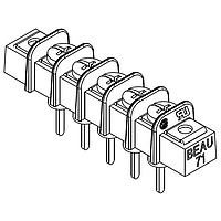Molex 38710-5005 PCB Barrier Terminal Strip SR BTS PCINSL 5 ASY