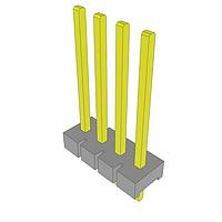 Samtec FWJ-04-04-T-S Board to Board & Mezzanine Connectors .156" Power Terminal Strip
