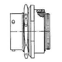 Amphenol Air LB Germany VG95328D1412PN Circular MIL Spec Connector Receptacle Crimp 12 contacts