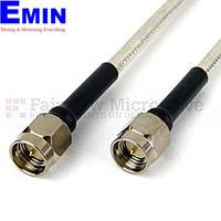 Fairview SCA49141 SMA Male to SMA Male Cable SF-141 Coax and RoHS Compliant