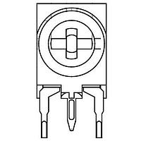 Amphenol Piher N6S25T0N-503-3030 Single Turn