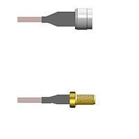 Amphenol Custom Cable Q-2I02V0005010i RF Cable Assemblies N-SP/SMA-SJ G316 10I