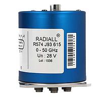 Radiall R574833645 Coaxial Switches SP6T Terminated Ramses SMA2.9 40GHz Latching Indicators 28Vdc D-sub connector